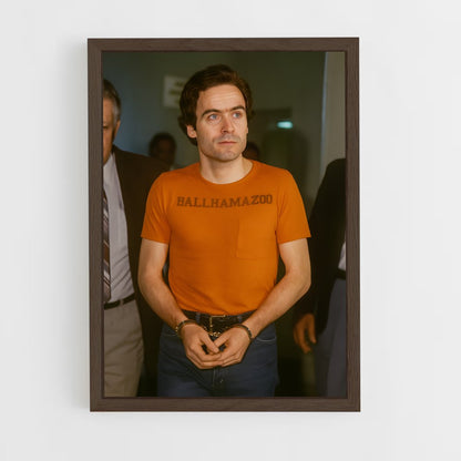 ap-ted bundy-6 cadre Bois foncé