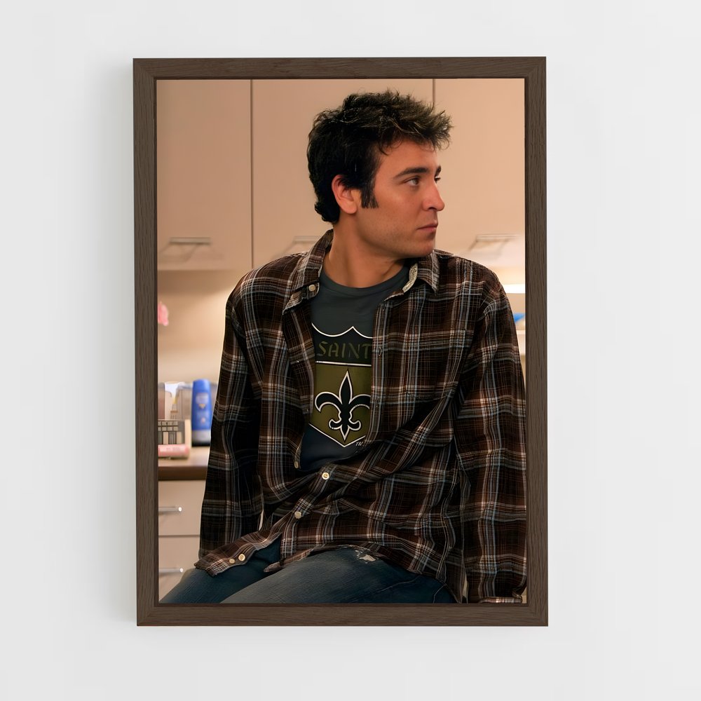 ap-ted mosby-7 cadre Bois foncé