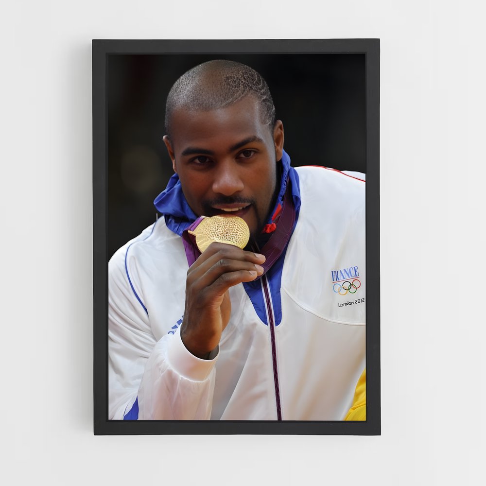 ap-teddy riner-1 cadre Noir