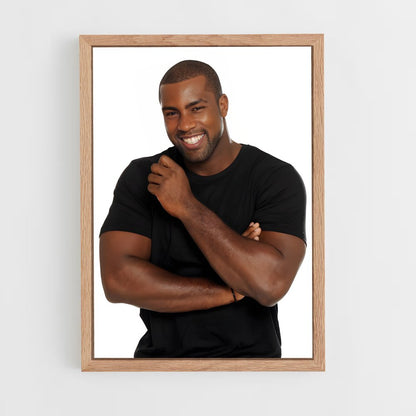 ap-teddy riner-4 cadre Bois clair