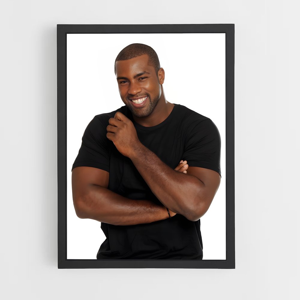 ap-teddy riner-4 cadre Noir