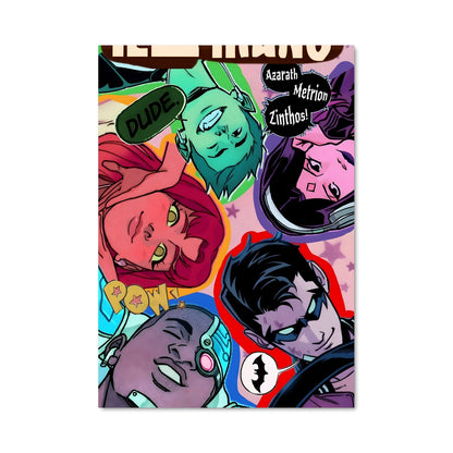 Poster Teen Titans: L'Alliance Héroïque