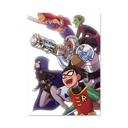 Poster Teen Titans Assemble