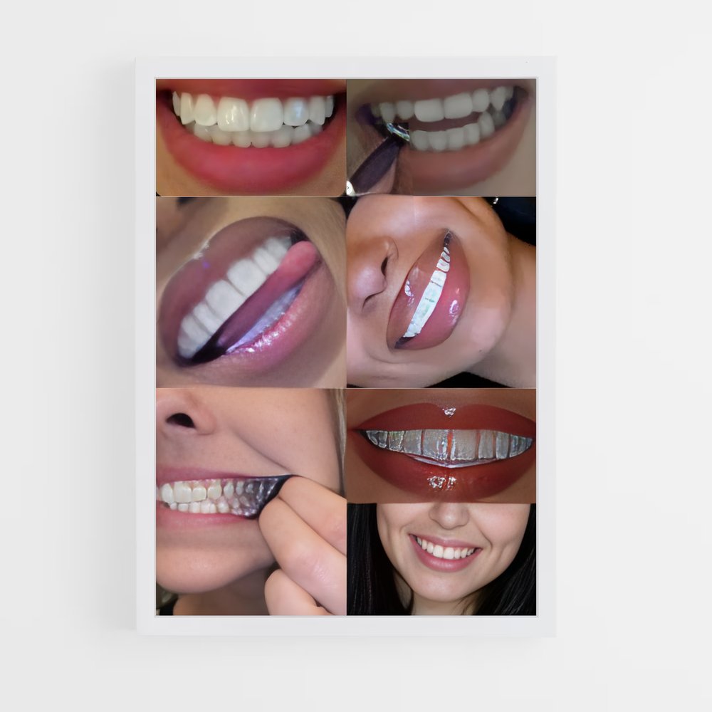 ap-teeth-3 cadre Blanc