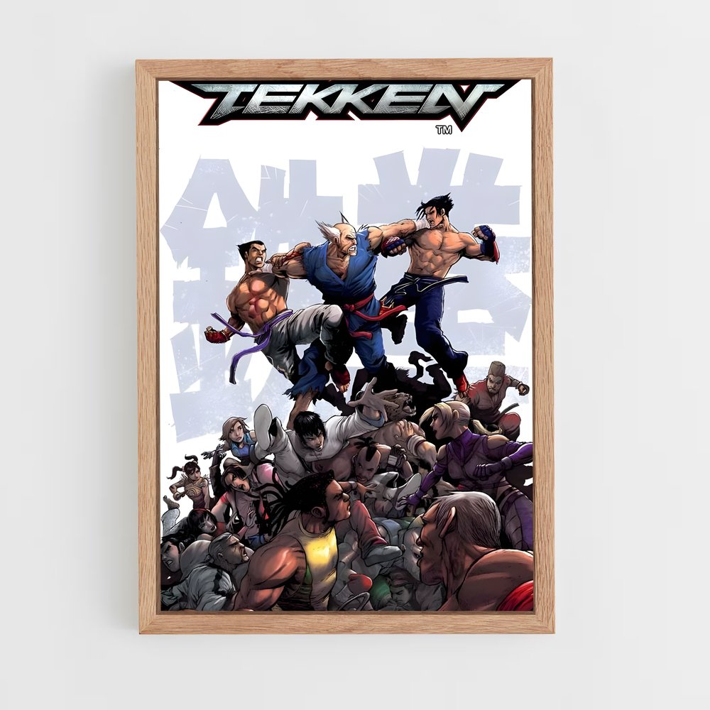 ap-tekken-4 cadre Bois clair