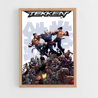 ap-tekken-4 cadre Bois clair