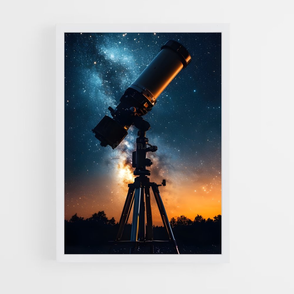 ap-telescope-9 cadre Blanc