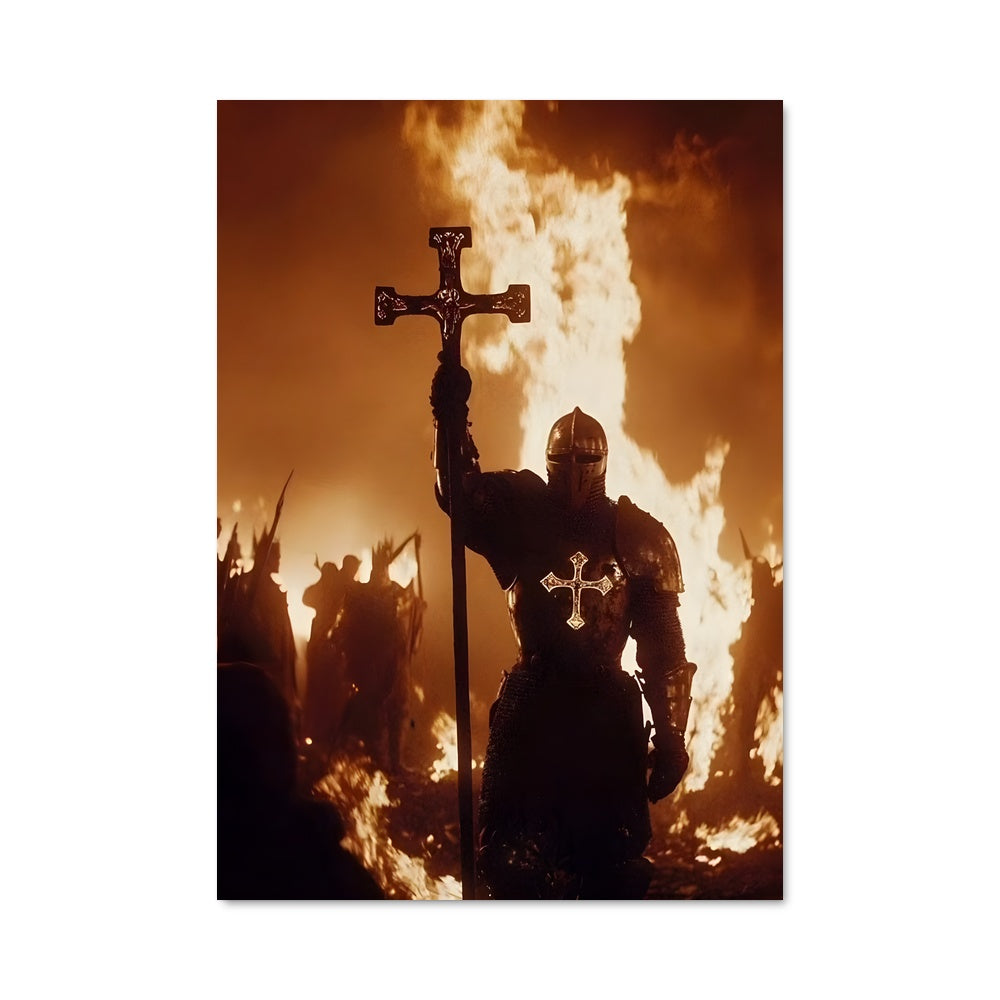 Poster Le Croisé des Flammes