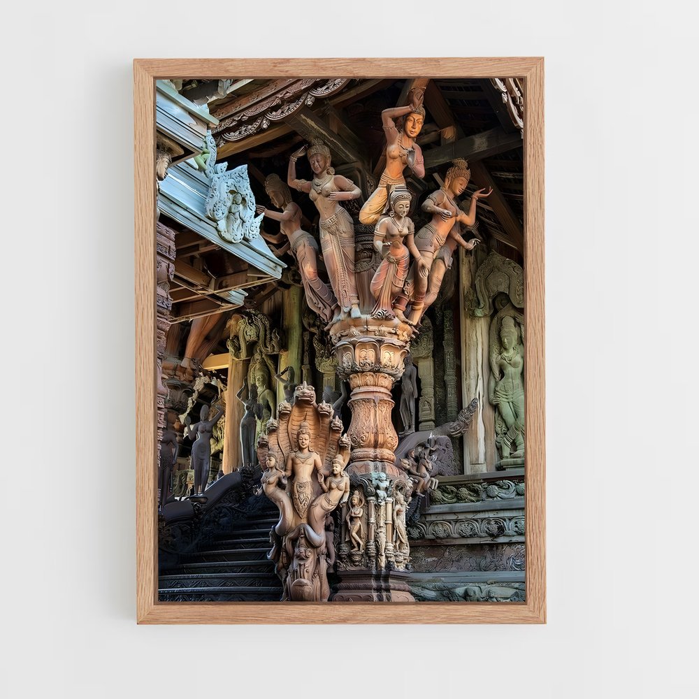 ap-temple architecture-15 cadre Bois clair