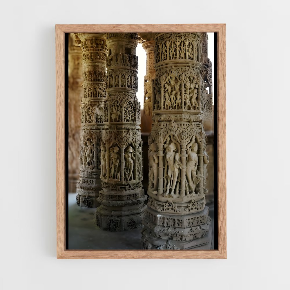 ap-temple architecture-2 cadre Bois clair