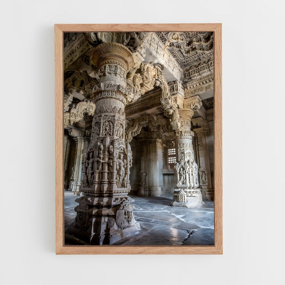 ap-temple architecture-4 cadre Bois clair