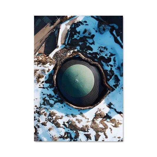 Poster Temppeliaukio church 90187