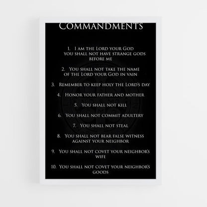 ap-ten commandments-1 cadre Blanc