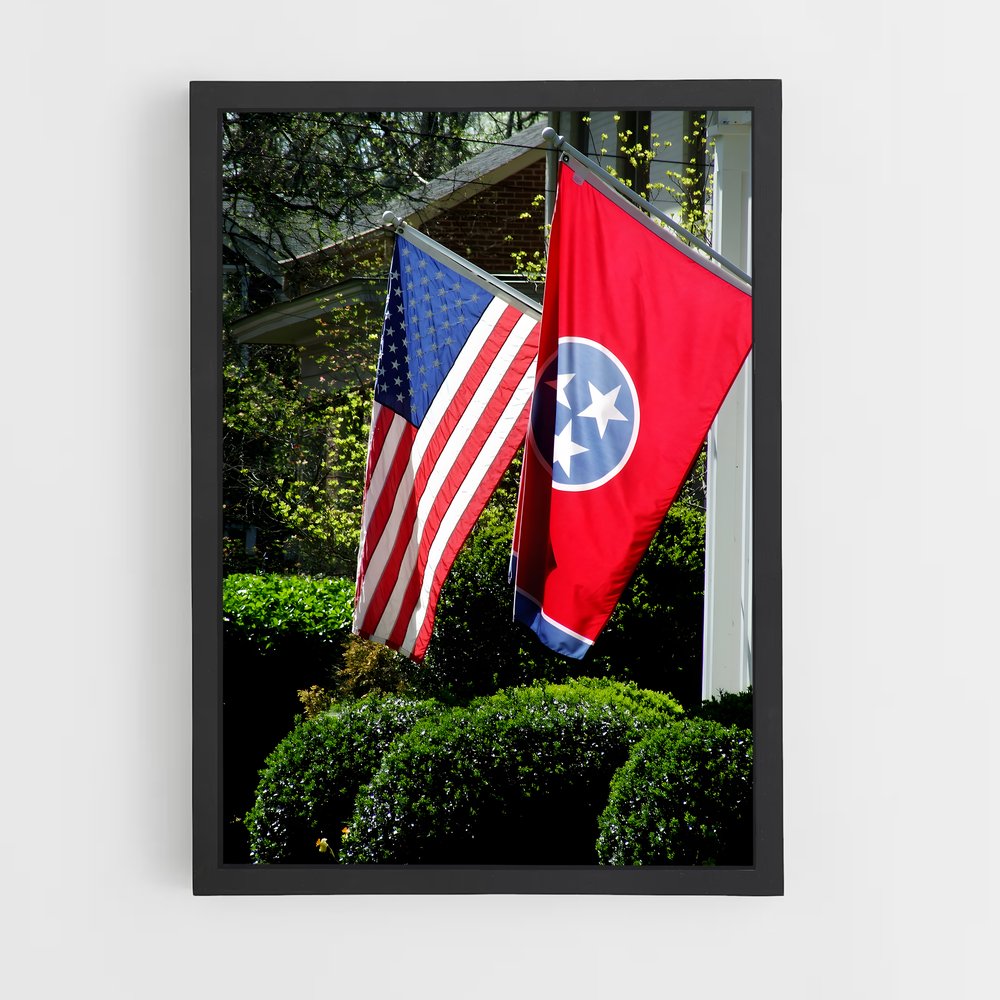 ap-tennessee flag-1 cadre Noir