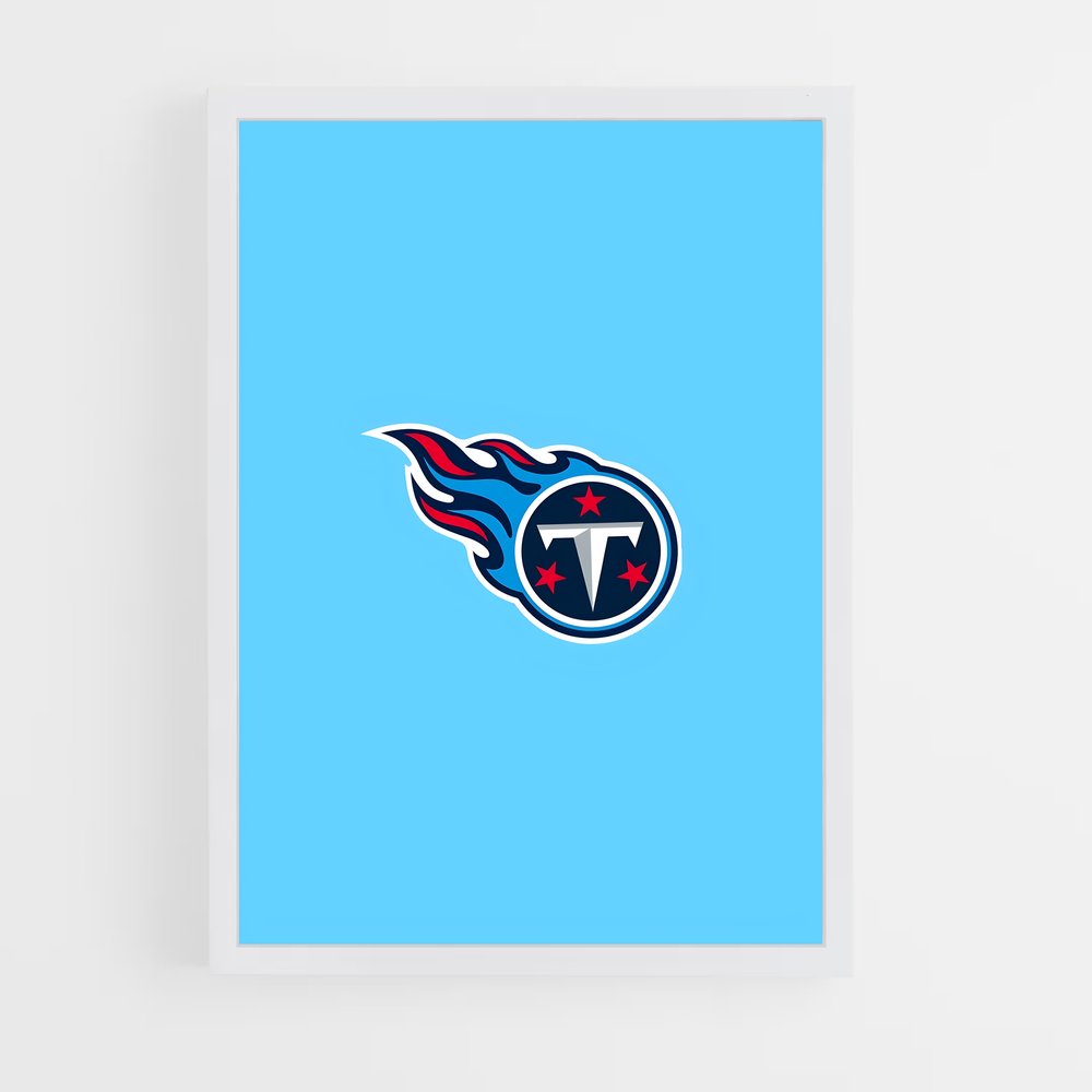 ap-tennessee titans-1 cadre Blanc