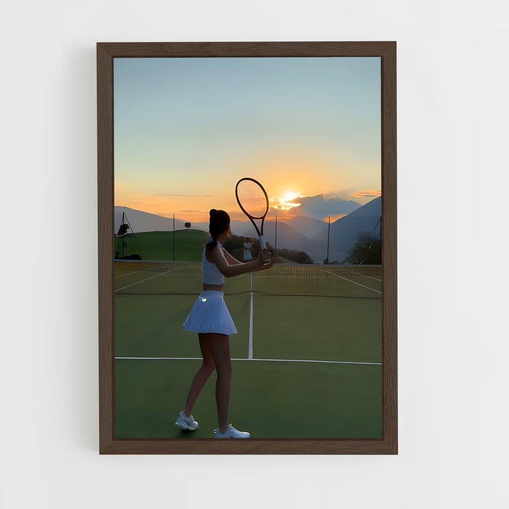 ap-tennis-5 cadre Bois foncé