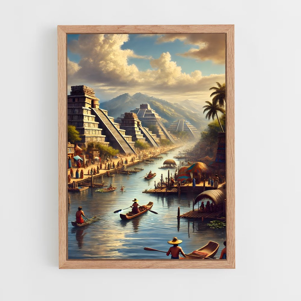 ap-tenochtitlan-1 cadre Bois clair