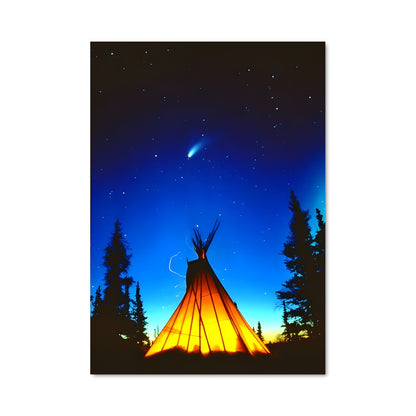 Poster Dance of the Teepees