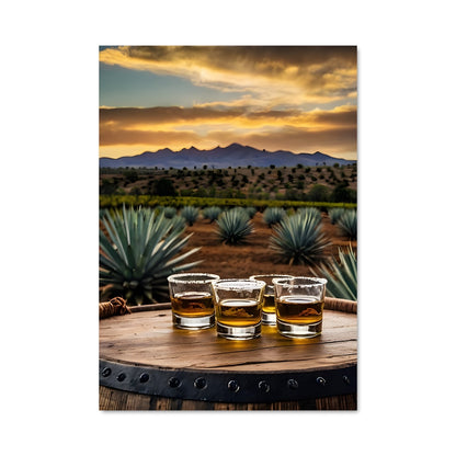 Poster Whiskey Desert
