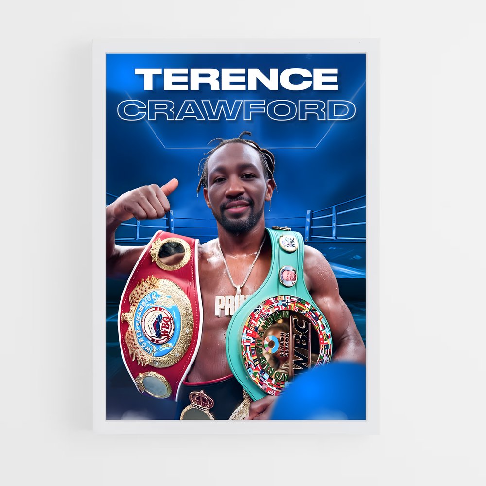 ap-terence crawford-3 cadre Blanc