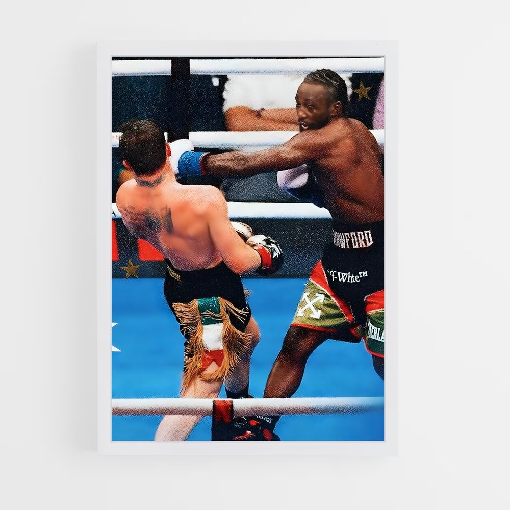 ap-terence crawford-7 cadre Blanc