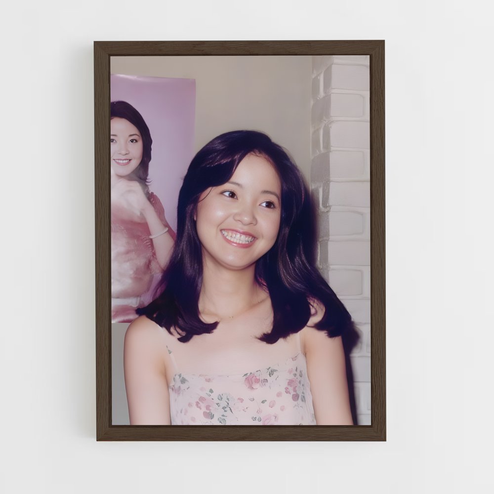 ap-teresa teng-4 cadre Bois foncé