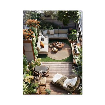 Poster Évasion de Jardin