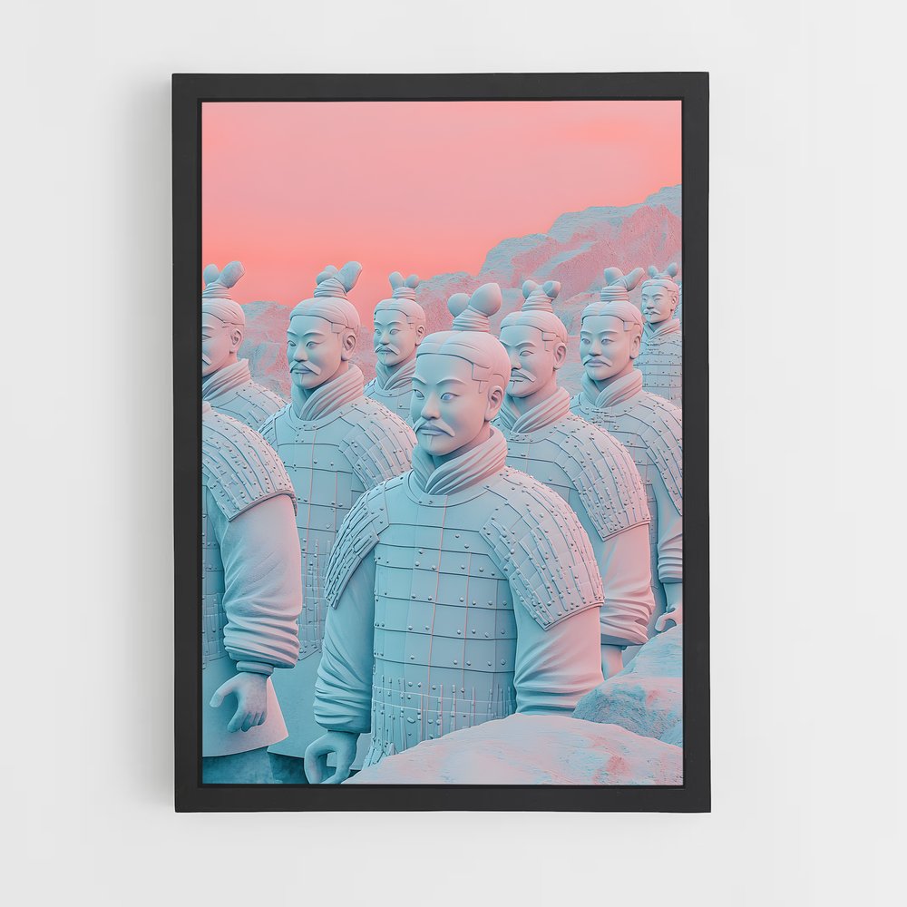 ap-terracotta army-10 cadre Noir
