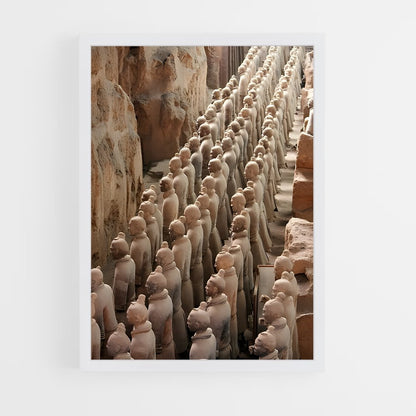 ap-terracotta army-13 cadre Blanc