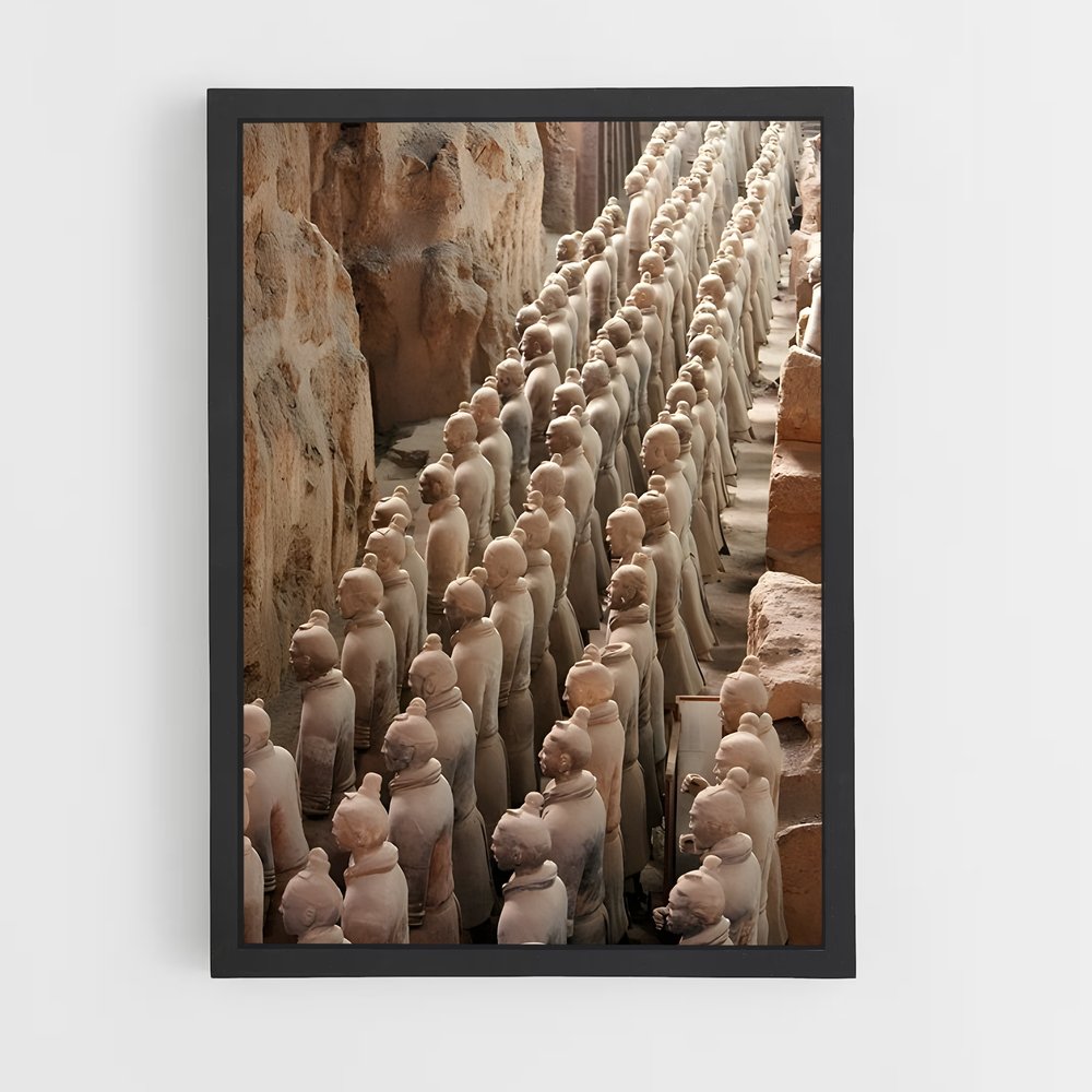 ap-terracotta army-13 cadre Noir