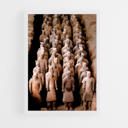 ap-terracotta army-3 cadre Blanc