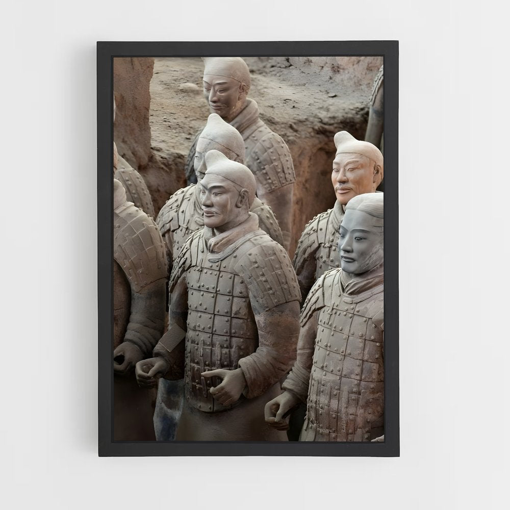ap-terracotta army-7 cadre Noir