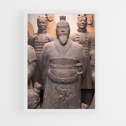 ap-terracotta army-8 cadre Blanc
