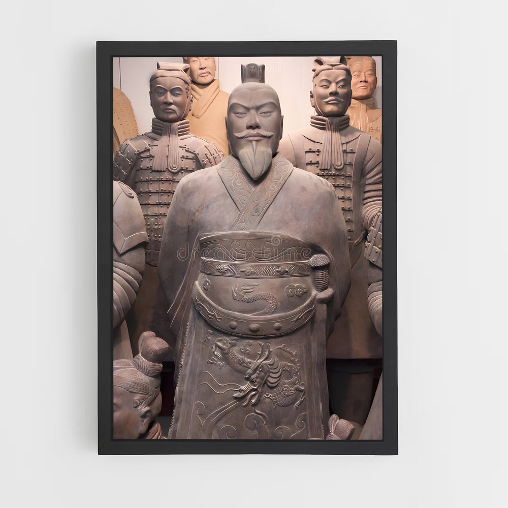 ap-terracotta army-8 cadre Noir