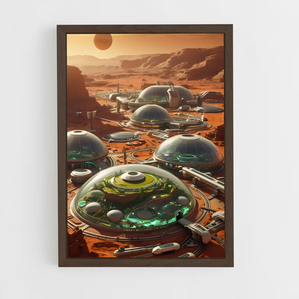 ap-terraform-6 cadre Bois foncé