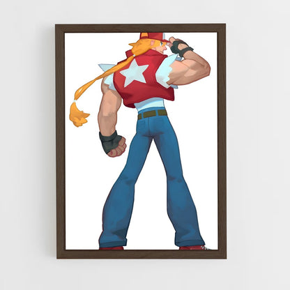 ap-terry bogard-2 cadre Bois foncé