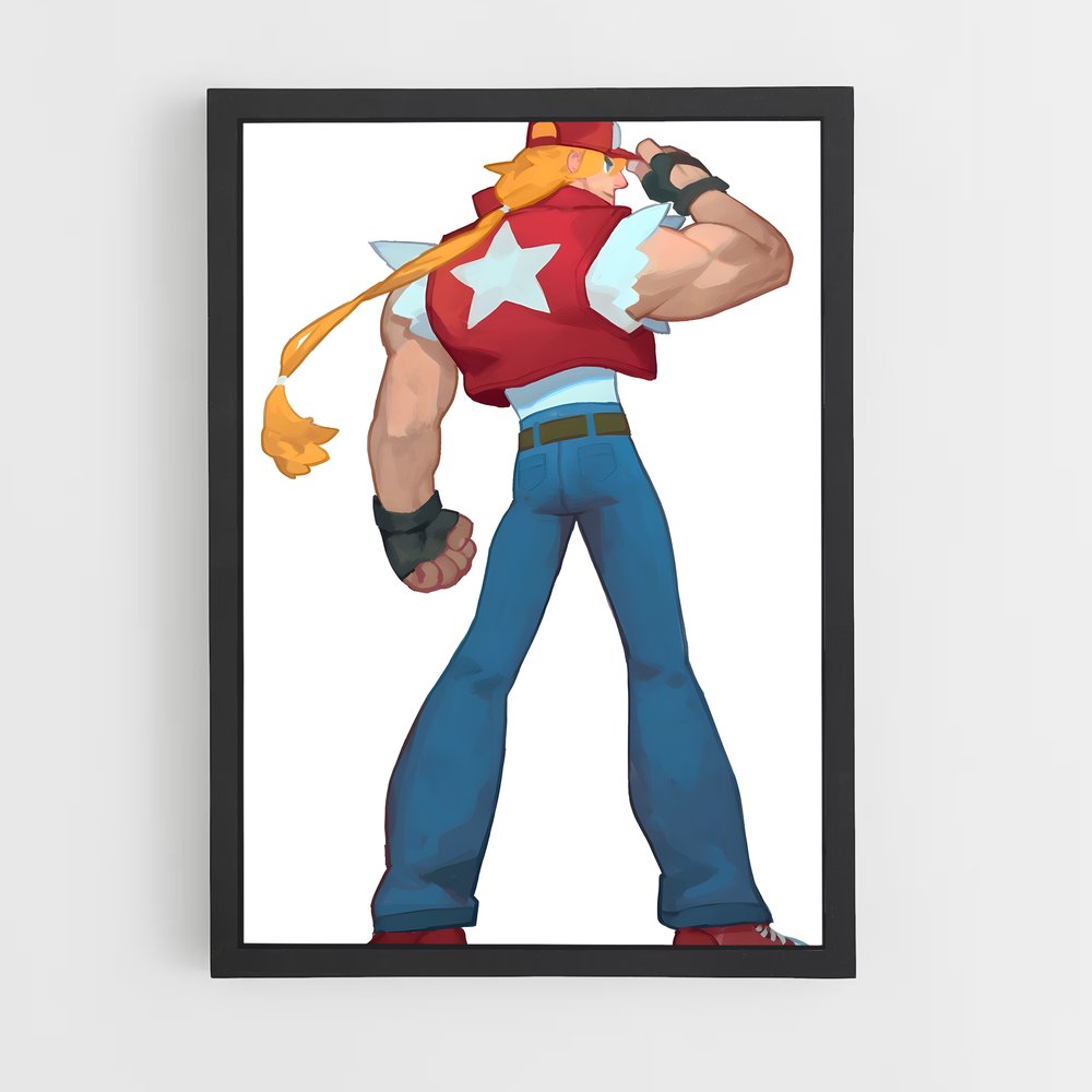 ap-terry bogard-2 cadre Noir