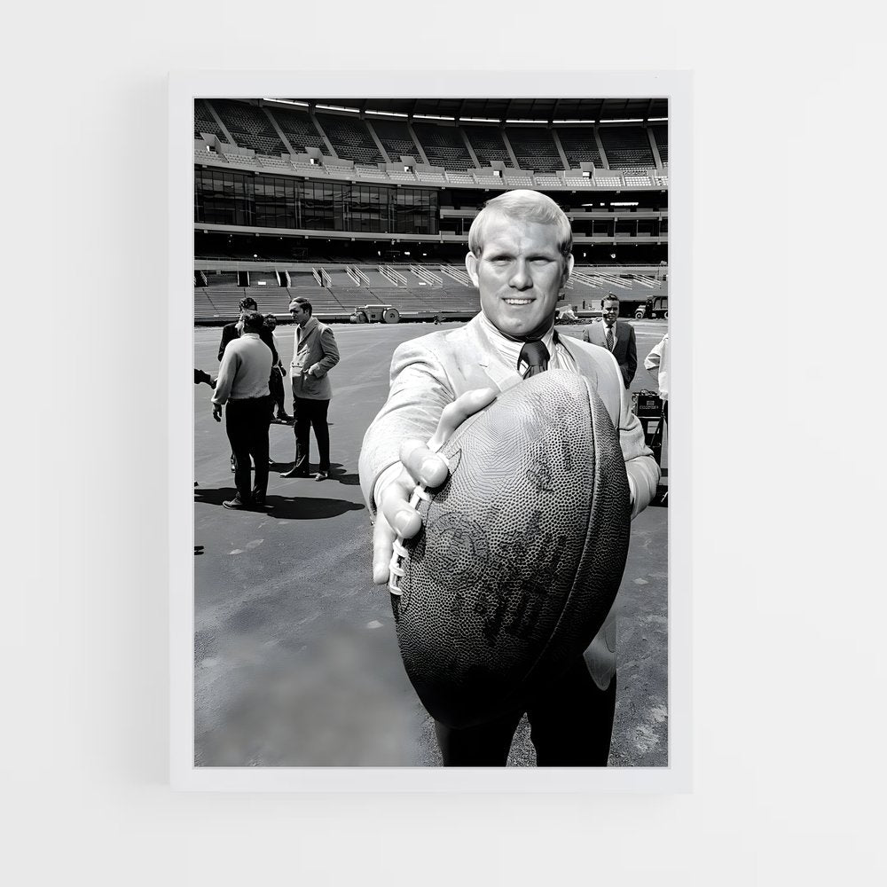 ap-terry bradshaw-2 cadre Blanc
