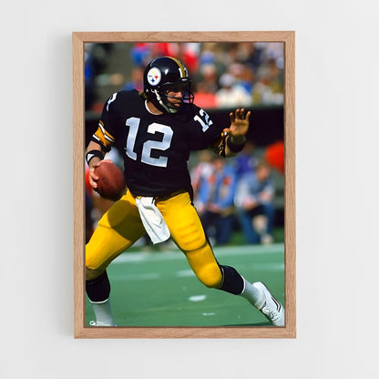 ap-terry bradshaw-3 cadre Bois clair