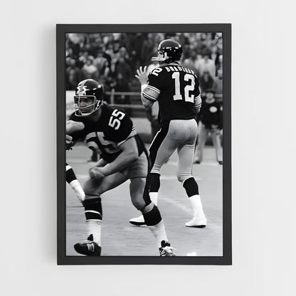 ap-terry bradshaw-6 cadre Noir