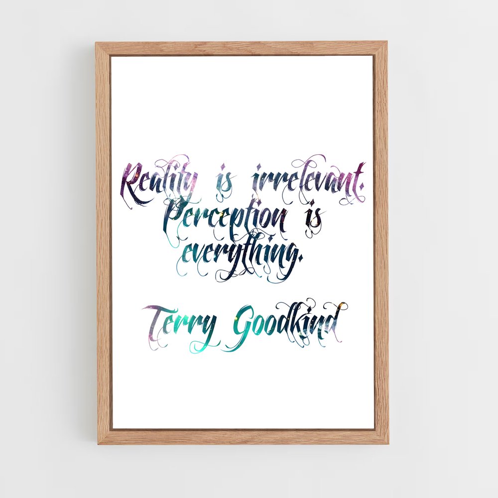ap-terry goodkind-2 cadre Bois clair