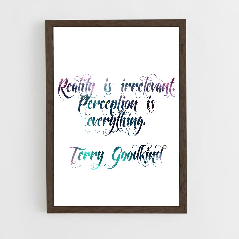 ap-terry goodkind-2 cadre Bois foncé