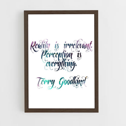 ap-terry goodkind-2 cadre Bois foncé