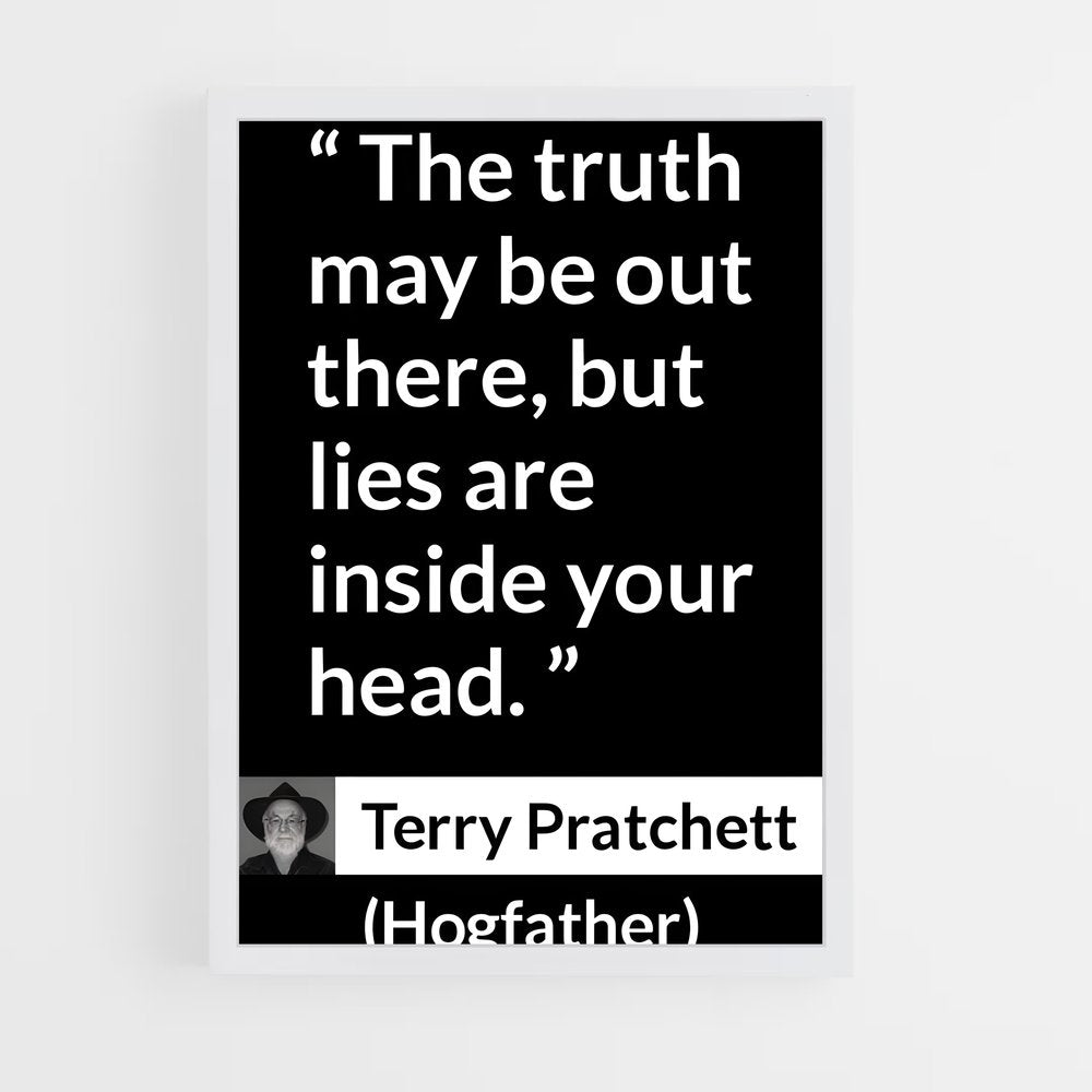 ap-terry pratchett-4 cadre Blanc