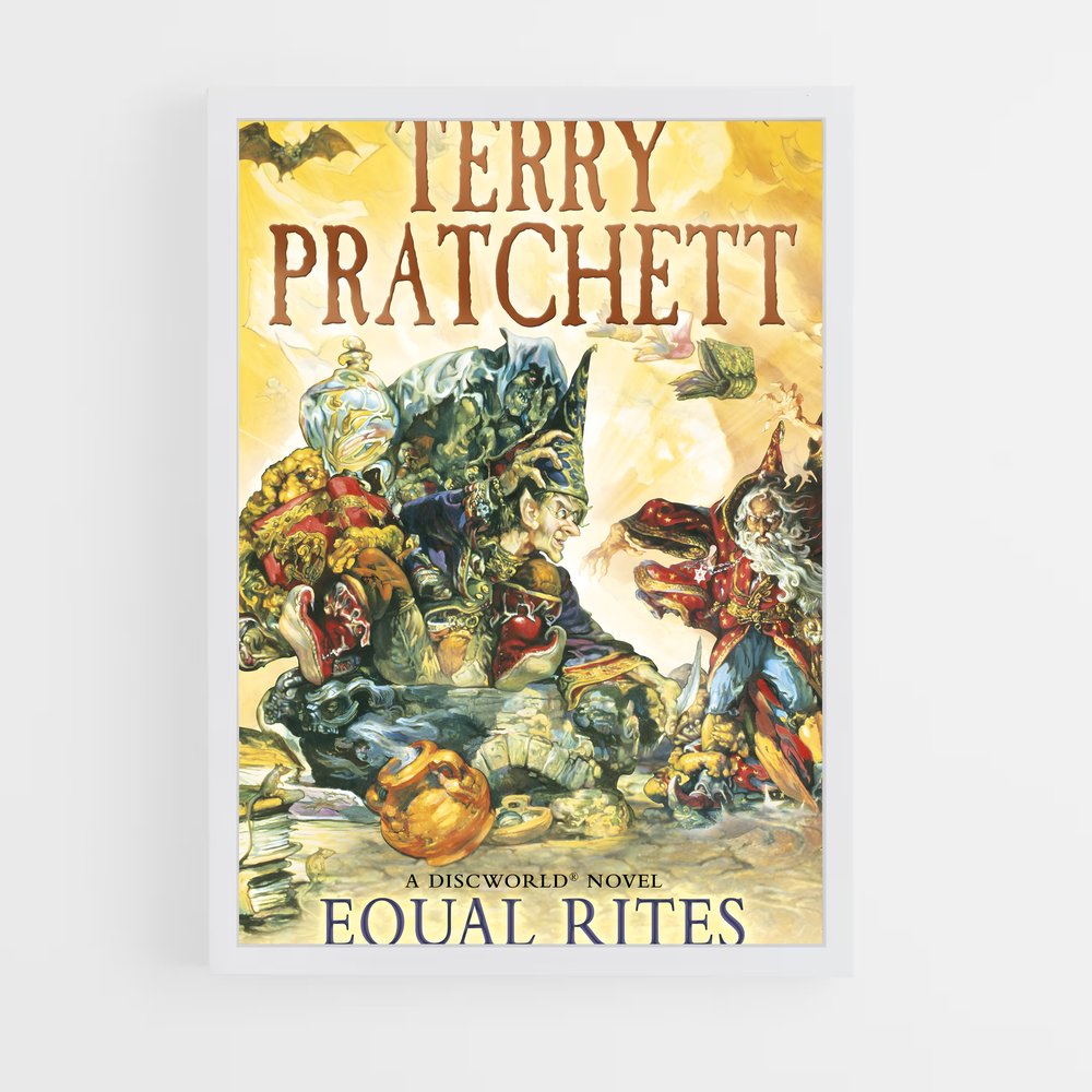 ap-terry pratchett-5 cadre Blanc
