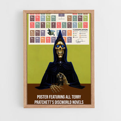 ap-terry pratchett-7 cadre Bois clair