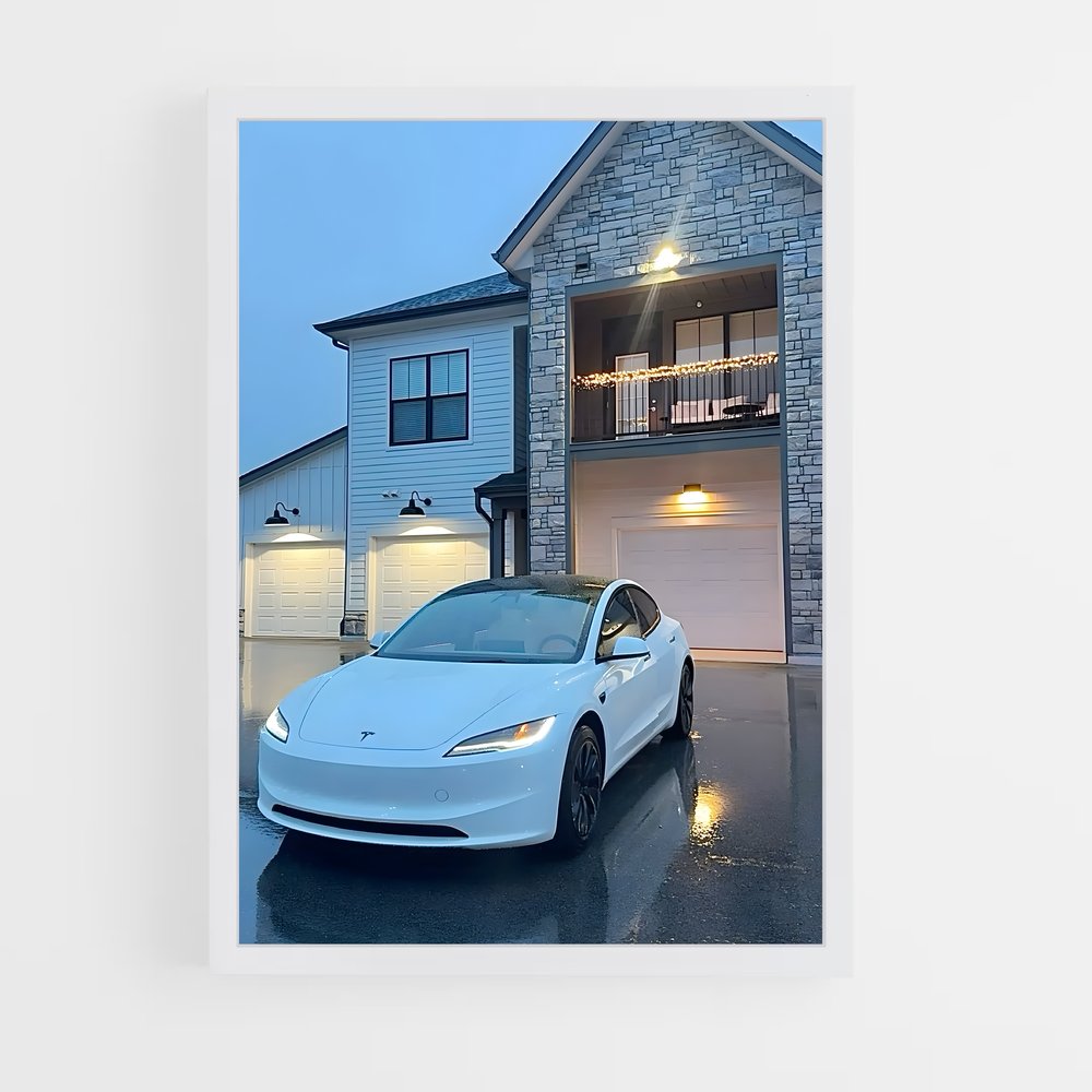 ap-tesla-4 cadre Blanc
