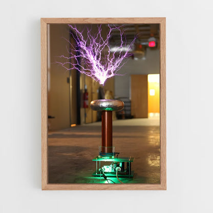 ap-tesla coil-1 cadre Bois clair