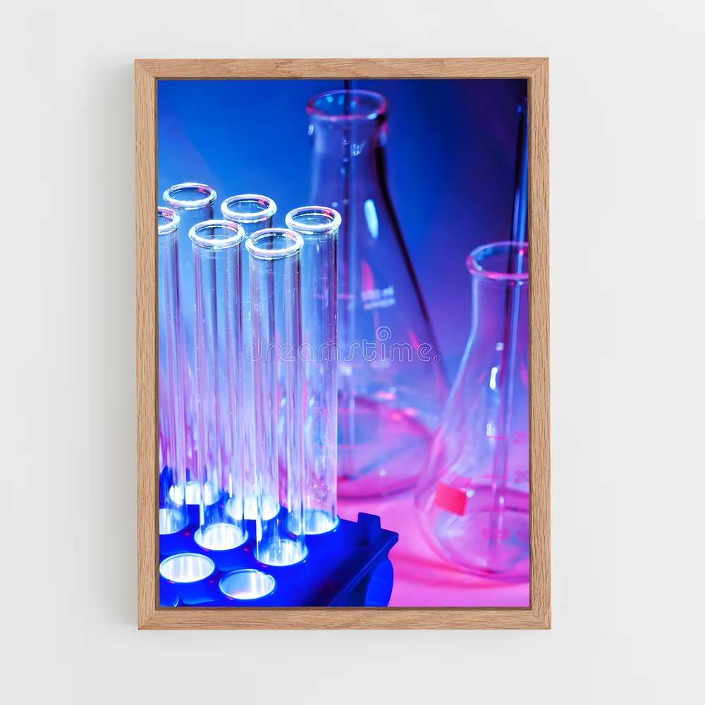 ap-test tubes-1 cadre Bois clair