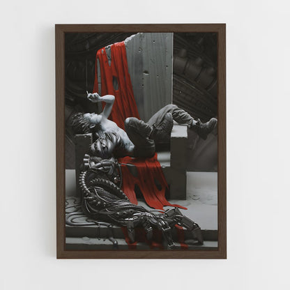 ap-tetsuo-1 cadre Bois foncé